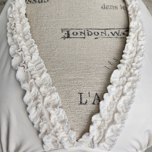 Vintage JCrew Ruffle Bikini Top - Picture 8 of 14